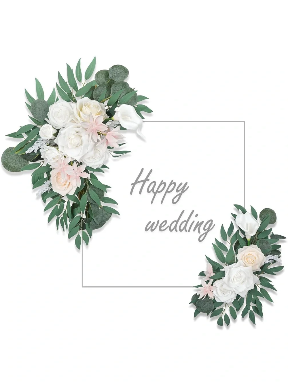 White Floral Accents